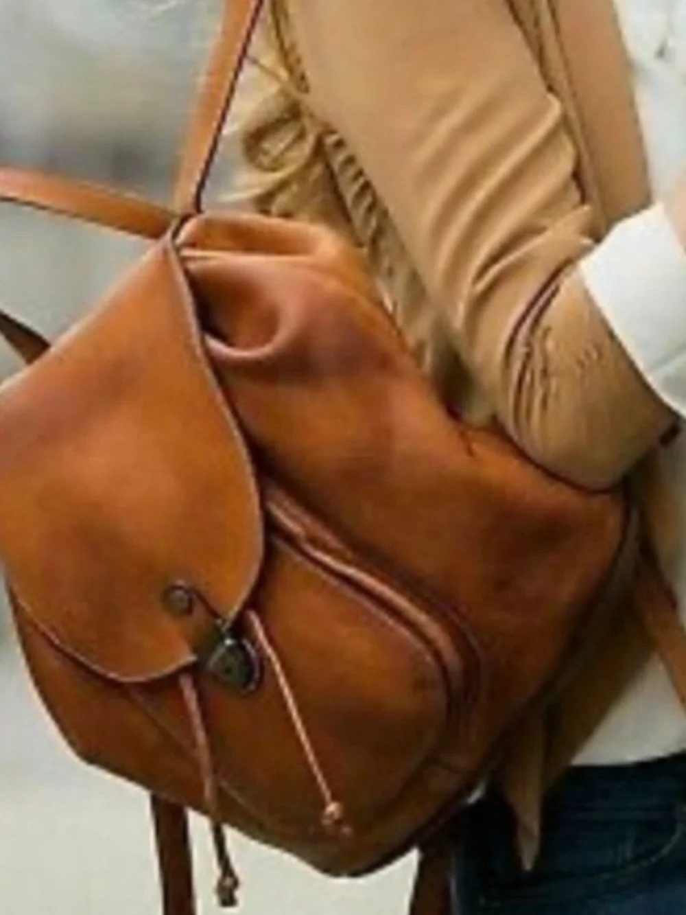 Patricia Nash leather backpack